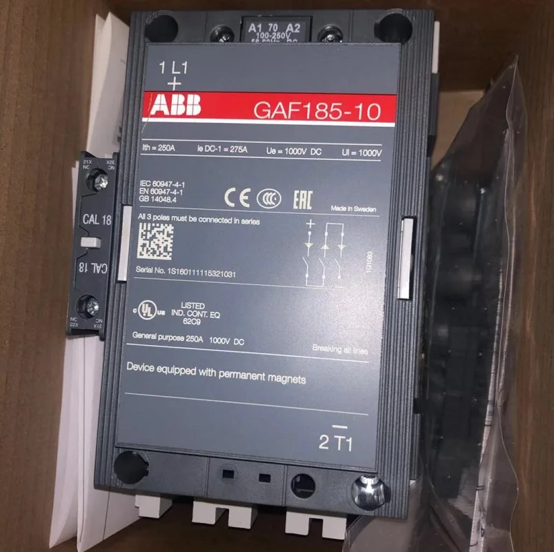 ABB GAF185 1-полюс (3-полюсная в серии) контакторы GAF185-10-11 | Обустройство дома