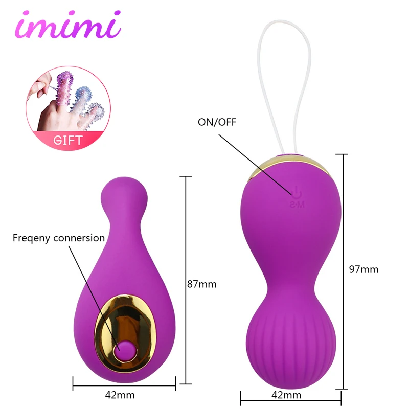 Кегель вагинальные плотные шарики силиконовые вибрирующие прыгающие яйца с