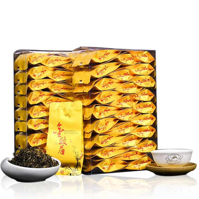 

2020 Chinese Tea Black Jin Jun Mei Teas Cha Golden Monkey Wuyi Mountain Red Tea 150g China Cha For 20 Small Bags
