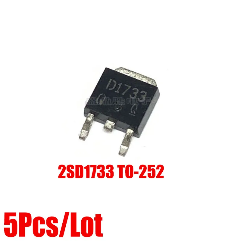   (5 개) D1733 2SD1733 / FDD5614P / XL1507-ADJ XL1507 / 20N03HL D20NE03L 20N03L / AOD438 D438 MOS TO-252 