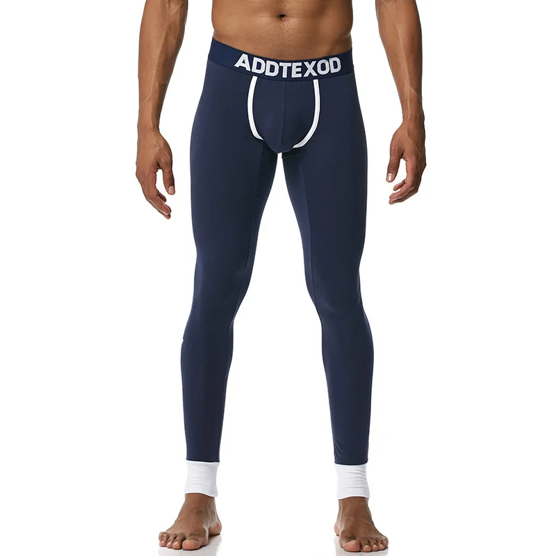 Высокое качество Горячие Зимние мужские кальсоны хлопковое Термобелье Брюки