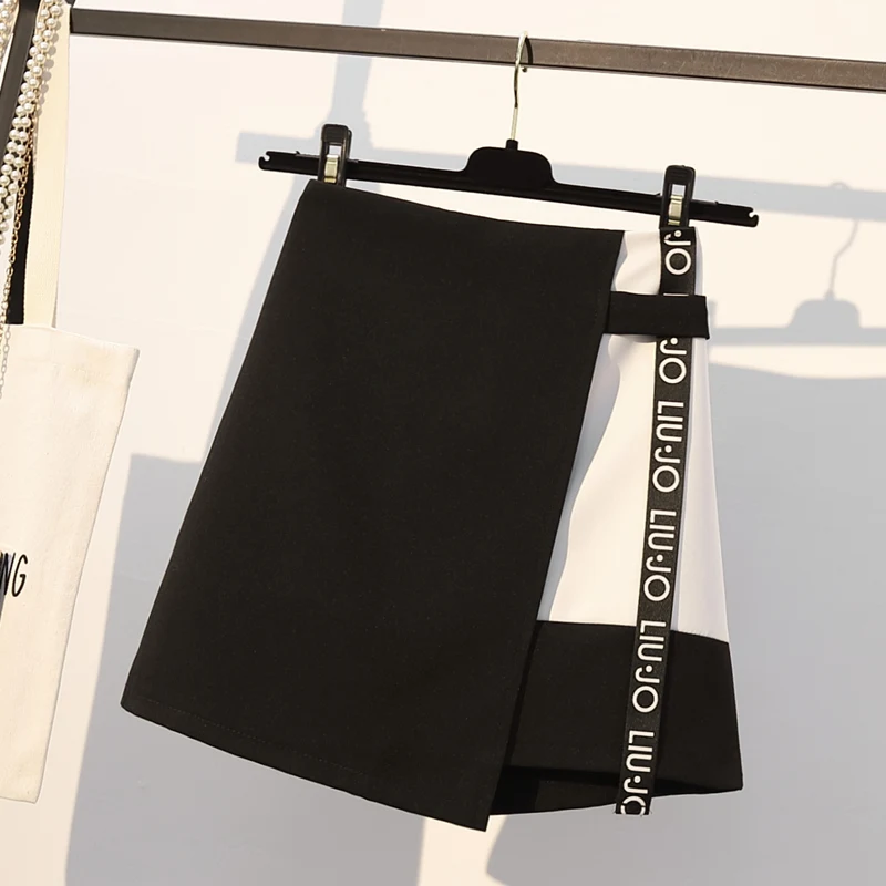 Летний модный тонкий комплект из двух предметов комплекты юбок женские