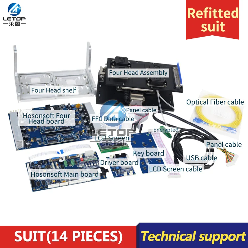 Фрезерная плата для экосольвентного принтера 4 головки xp600 | Компьютеры и офис