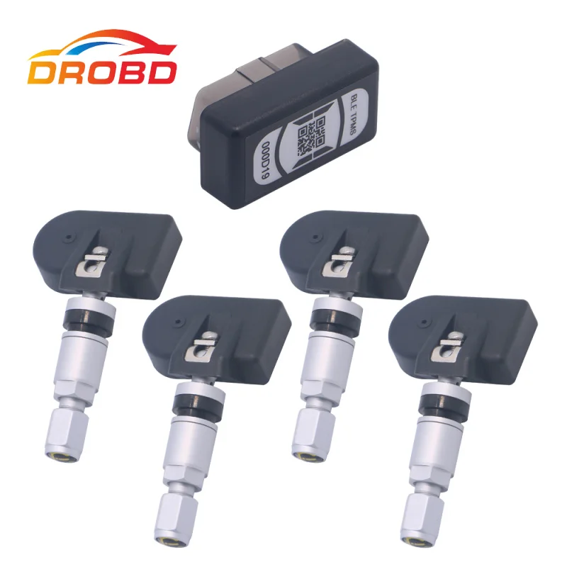 

Автомобильная TPMS VC601, система мониторинга давления, Bluetooth 4,0, с ЖК-дисплеем и приложением для телефона, 4 датчика