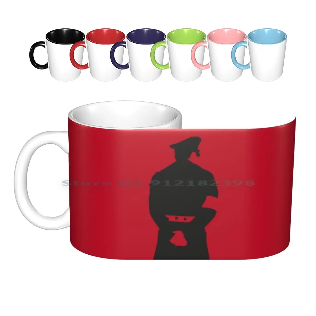 

Керамические кружки oberstgruppenfkuhrer, Джон Смит, кофейные чашки, Кружка для молока и чая, немецкое кино