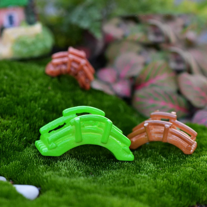 5 шт. миниатюрный бамбуковый мини мост Zakka|Статуэтки и миниатюры| |