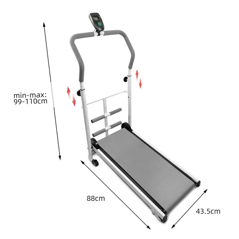 

Multi-function Gym Stepper Walking Fitness Treadmills Mini Home Treadmill Build Slim Body Multifunction Running Treadmills