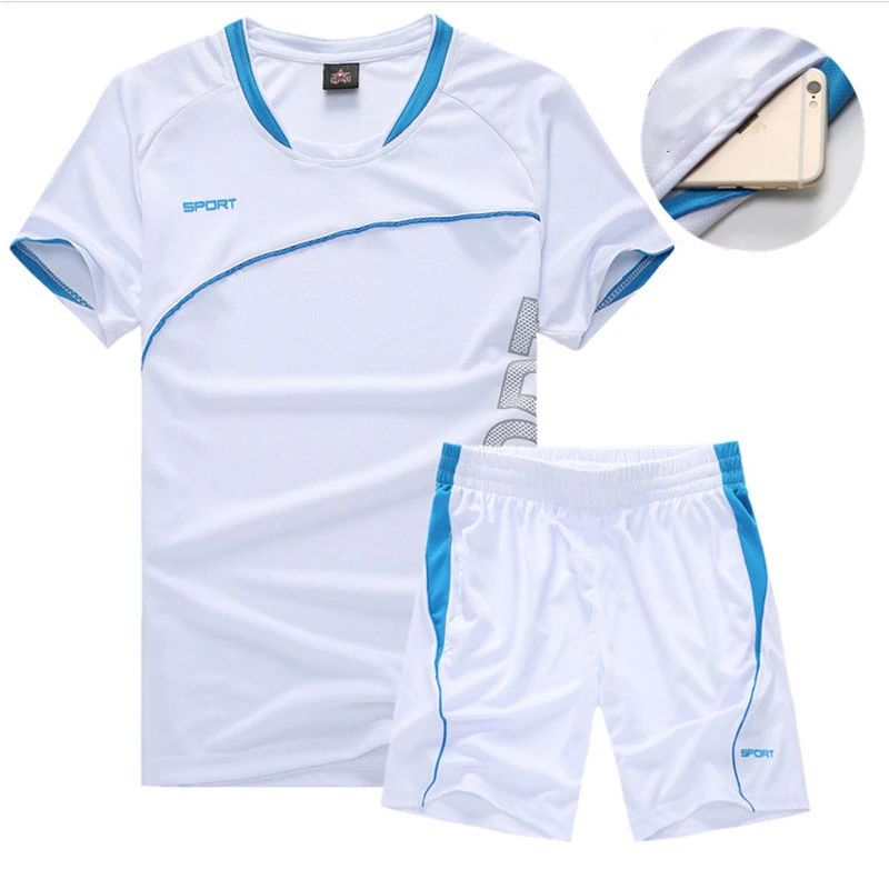 Быстросохнущие спортивные костюмы размера плюс 6XL 7XL мужские летние дышащие