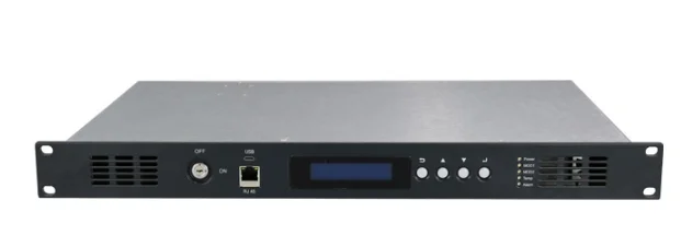 Усилитель оптического волокна CATV EDFA 1310/1490/1550 WDM 1550 нм 1U/ 80 Вт 8 портов * 17dbm sc/apc sc/upc