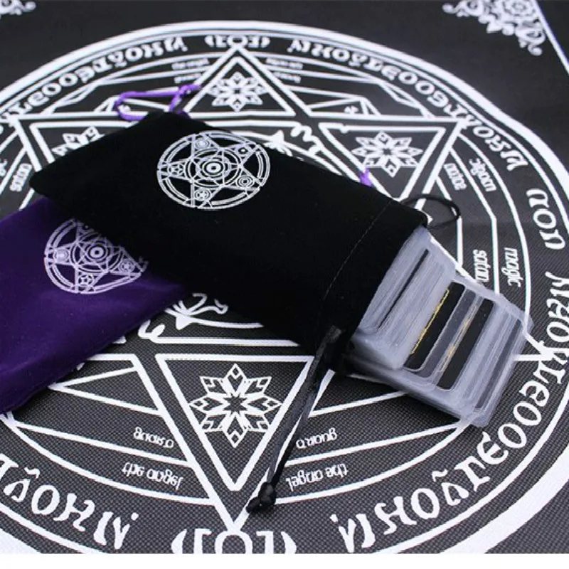 1 шт. специальная бархатная сумка для хранения карт Таро шестиконечный звездный