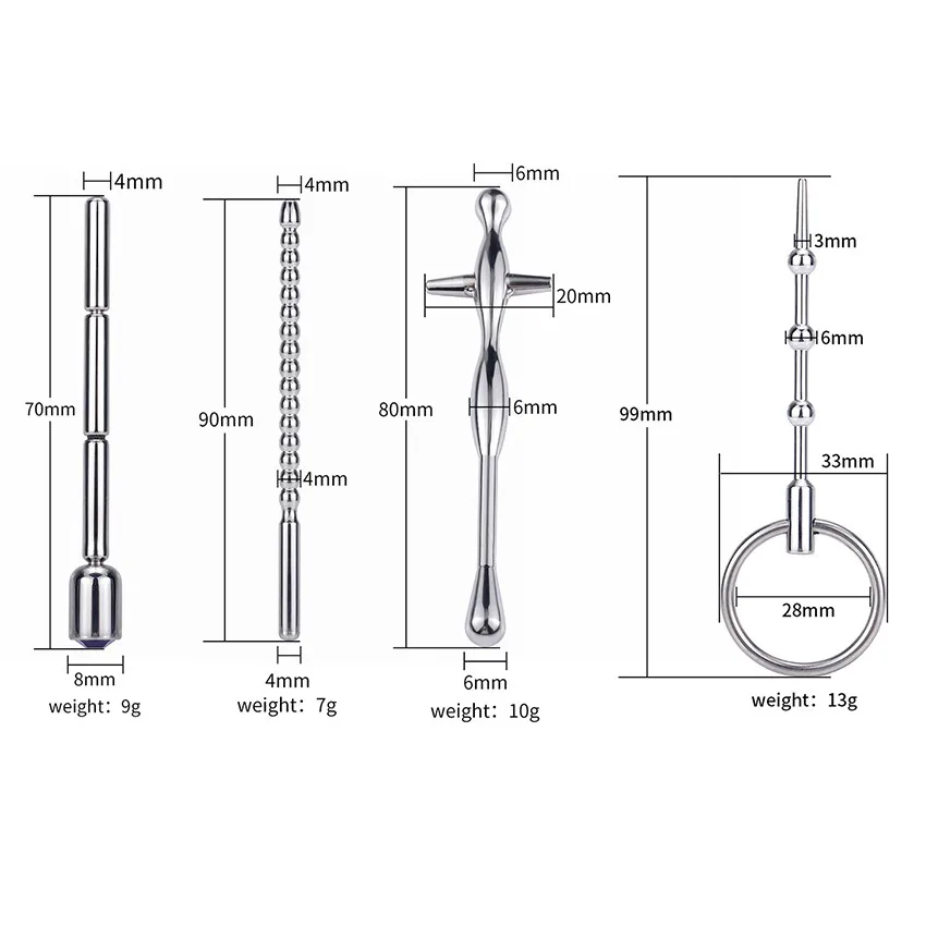 Уретральный из нержавеющей стали катетер секс игрушки уретральная мастурбация