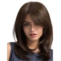 100% European Virgin Human Hair Jewish Wig Skin Base Shevy Cap Silk Top None Lace Kosher Wig for Jewish Women Natural Color