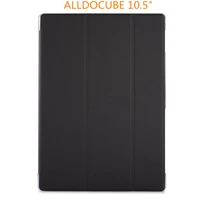 10 5 protective pu leather case for alldocube x tablet pcfolding stand case cover for cube x tablet pc add film