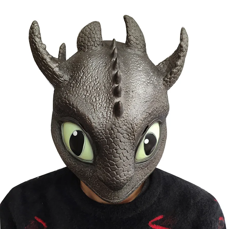 Беззубая маска для косплея Как приручить дракона дневная Фурия Хэллоуин