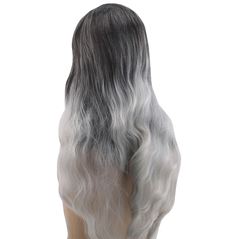 

Long Wavy Womens Wig Natural Part Side Hair Synthetic Wigs Wigs Heat Resistant for Women