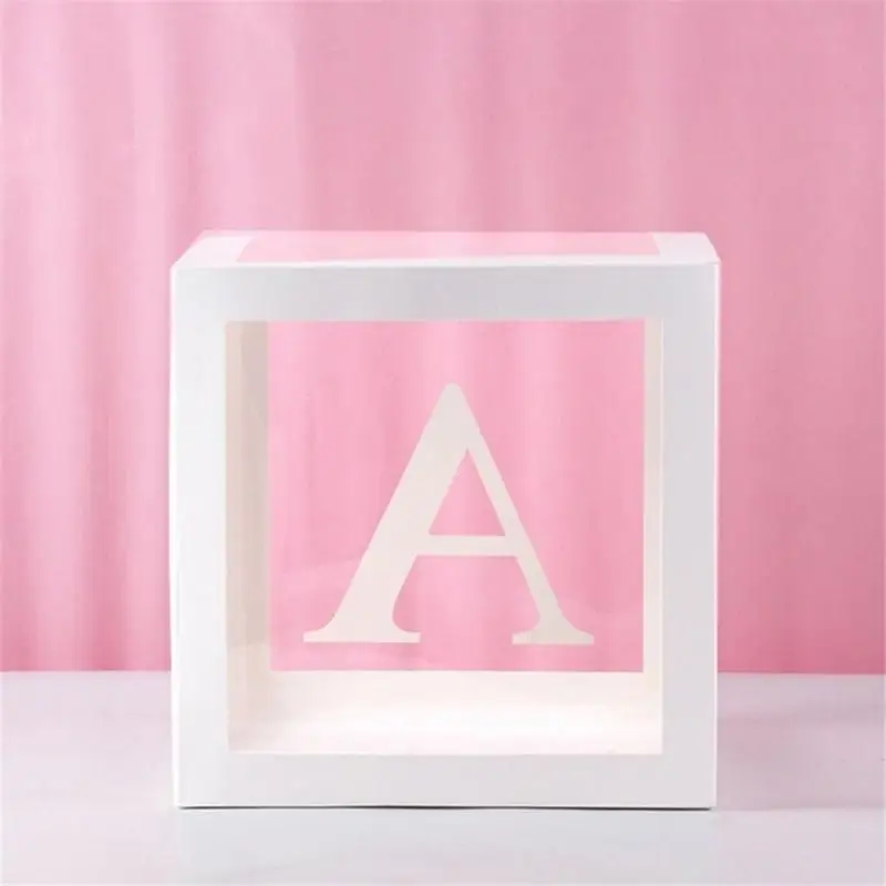 

Balloon Box Christmas Ornaments Transparent Birth Day Surprise Case Wedding Confession Decoration Case Home Decor Accessories