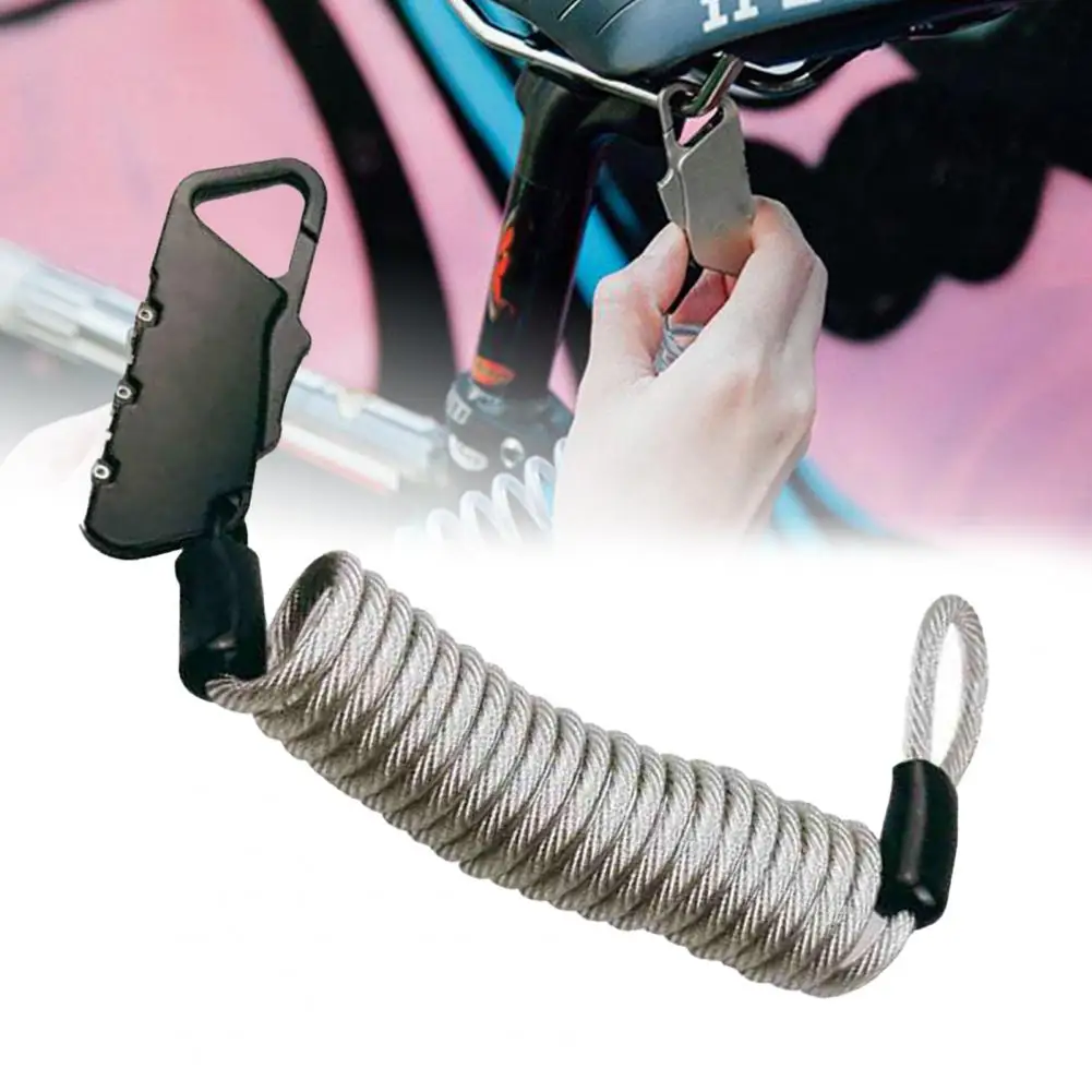 Велосипедный шлем блокировки для защиты от краж Портативный велосипедный