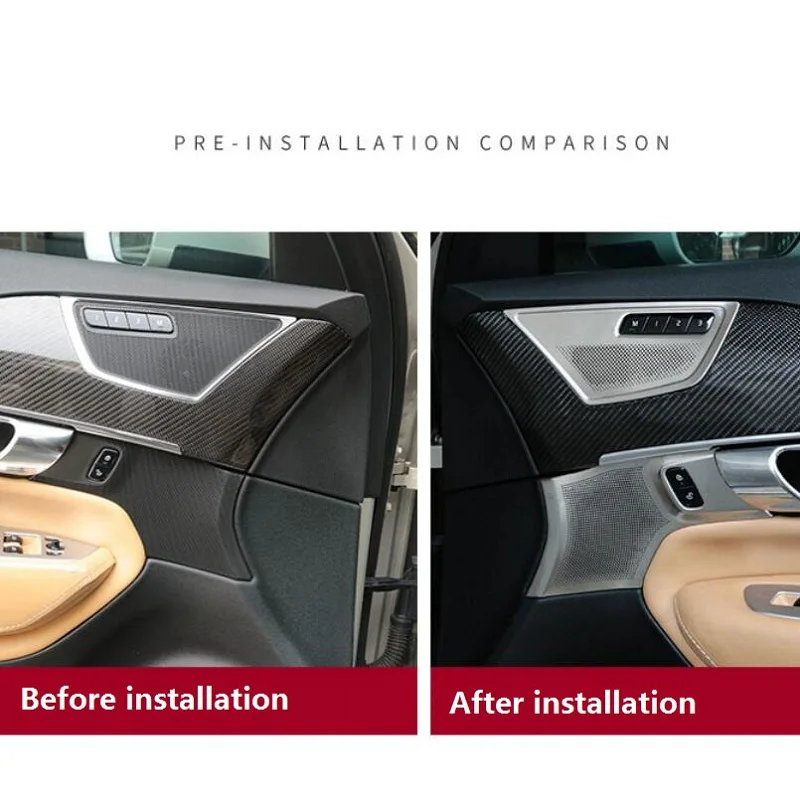 Acoustic speaker decoration stainless steel auto parts Car stickers Door Horn for volvo XC90 2015 2016 2017 2018 2019 2020 | Автомобили и