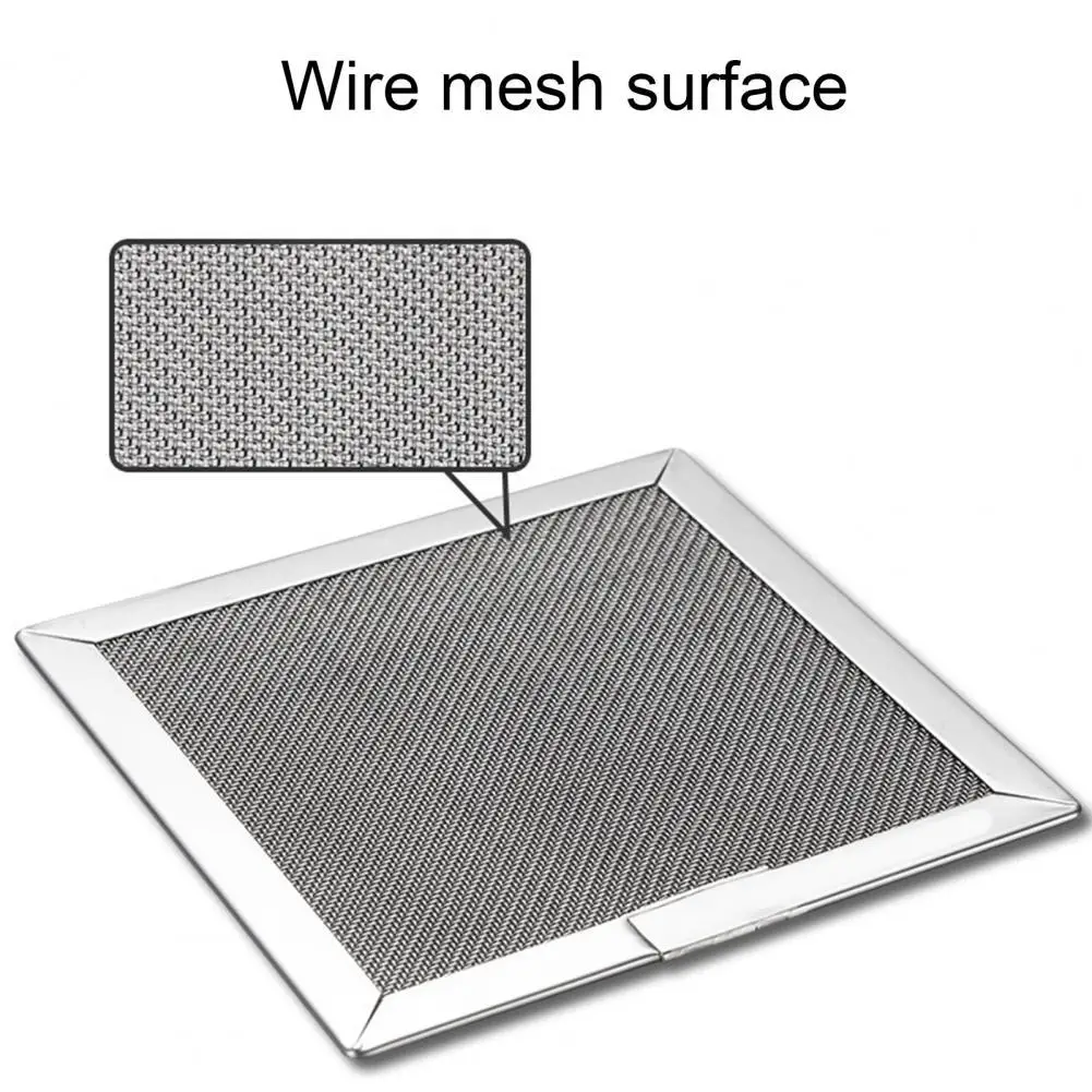 

Outdoor Stainless Steel Heat-resistant Filter Grill Barbecue Picnic Mesh Mat Cooking Accessory BBQ