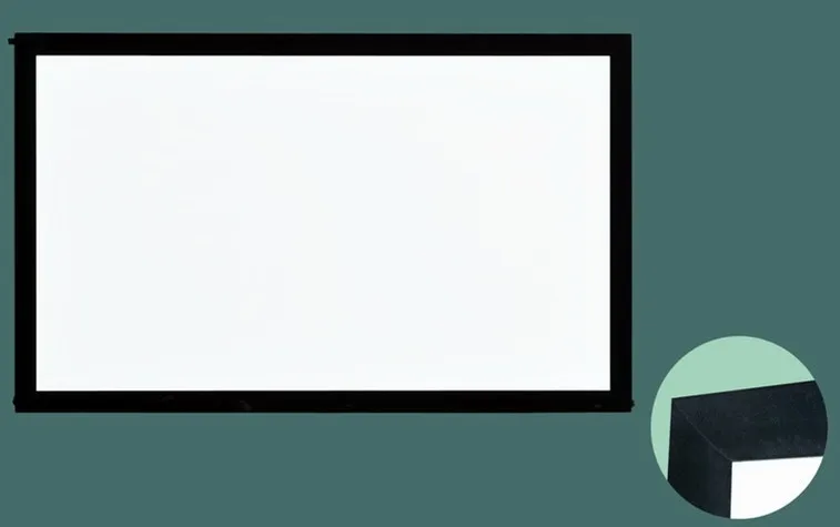 Проекционные экраны для домашнего кинотеатра с фиксированной рамкой 120 дюймов 16:9