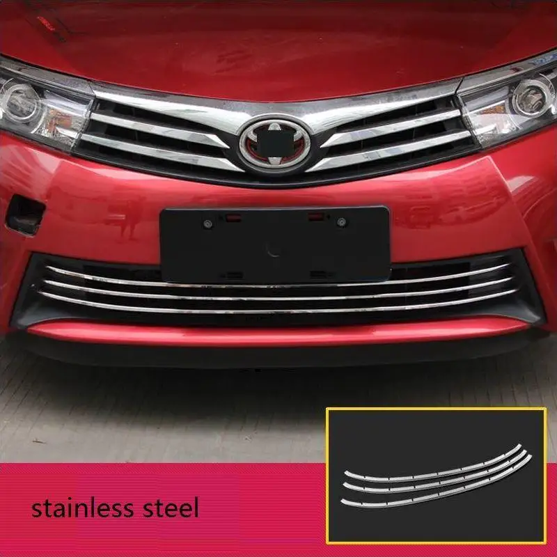 Автомобильная Модифицированная решетка Передняя Задняя противотуманная фара