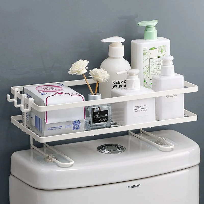 

Bathroom Toilet Shelves Non-Drill Corner Shower Shelf Storage Rack Bathroom Organizer Holder Bathroom Accessories