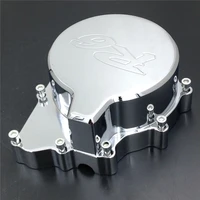 motorcycle engine crank case stator cover for yamaha yzf r6 1999 2002 chrome