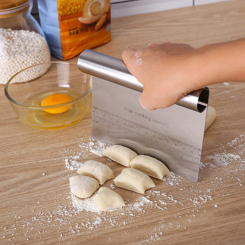 Нож для резки теста нержавеющая сталь принадлежности выпечки шпатель торта