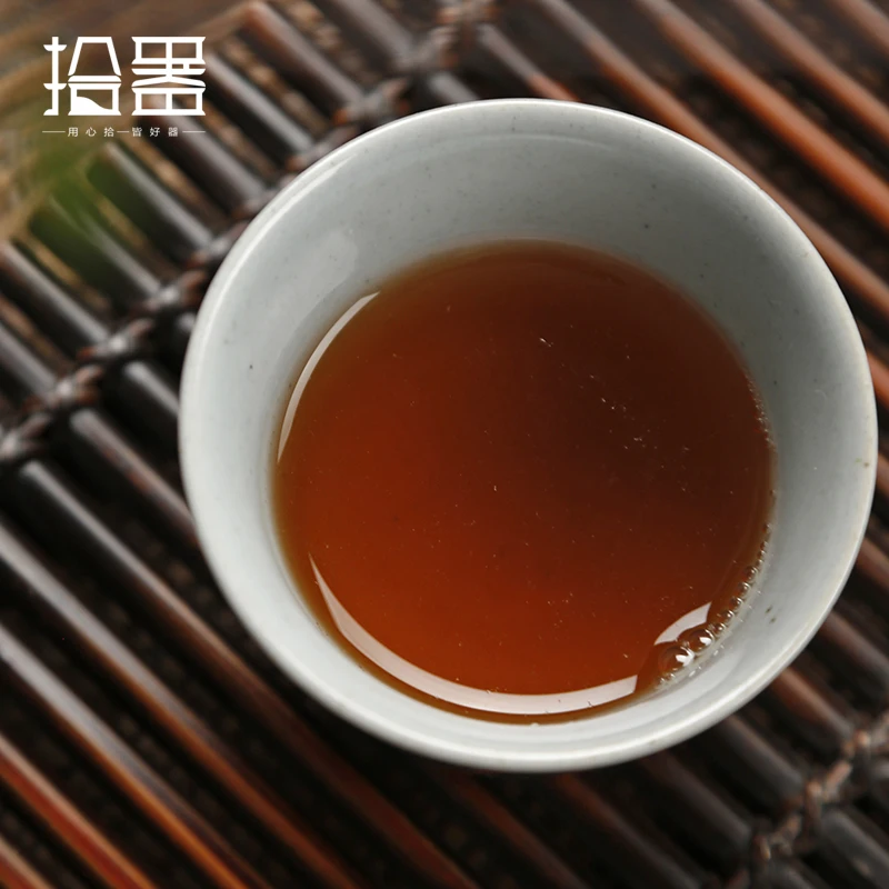 Ретро сине белая фарфоровая чашка большая чайная отдельная индивидуальная