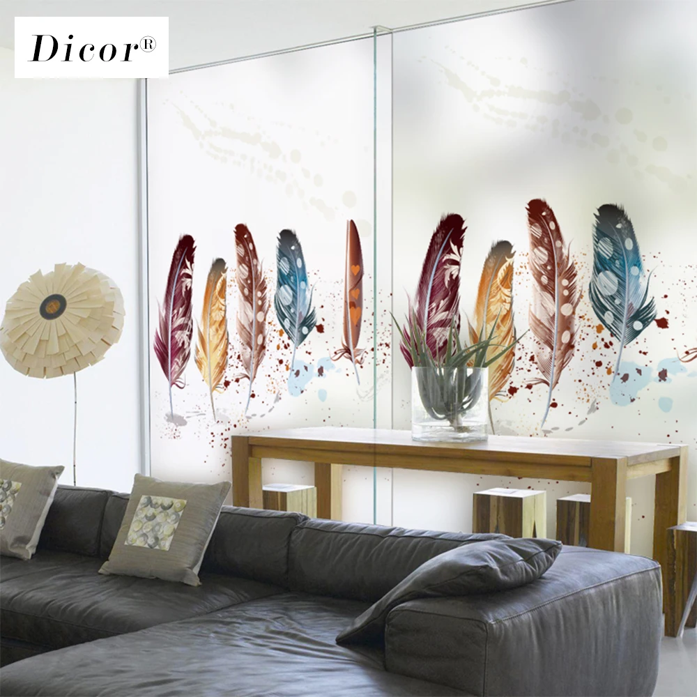 Статического цепляться витражная плёнка на стекла окна матовые непрозрачные