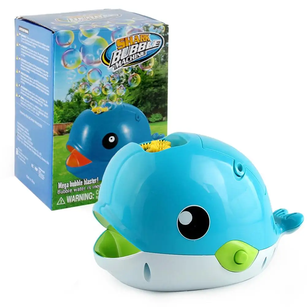 

Electric Bubble Machine Automatic Cartoon Blue Whale Bubble Maker Bubble Blower Toy For Kids Boys Girls Age Of 4,5,6 And Above