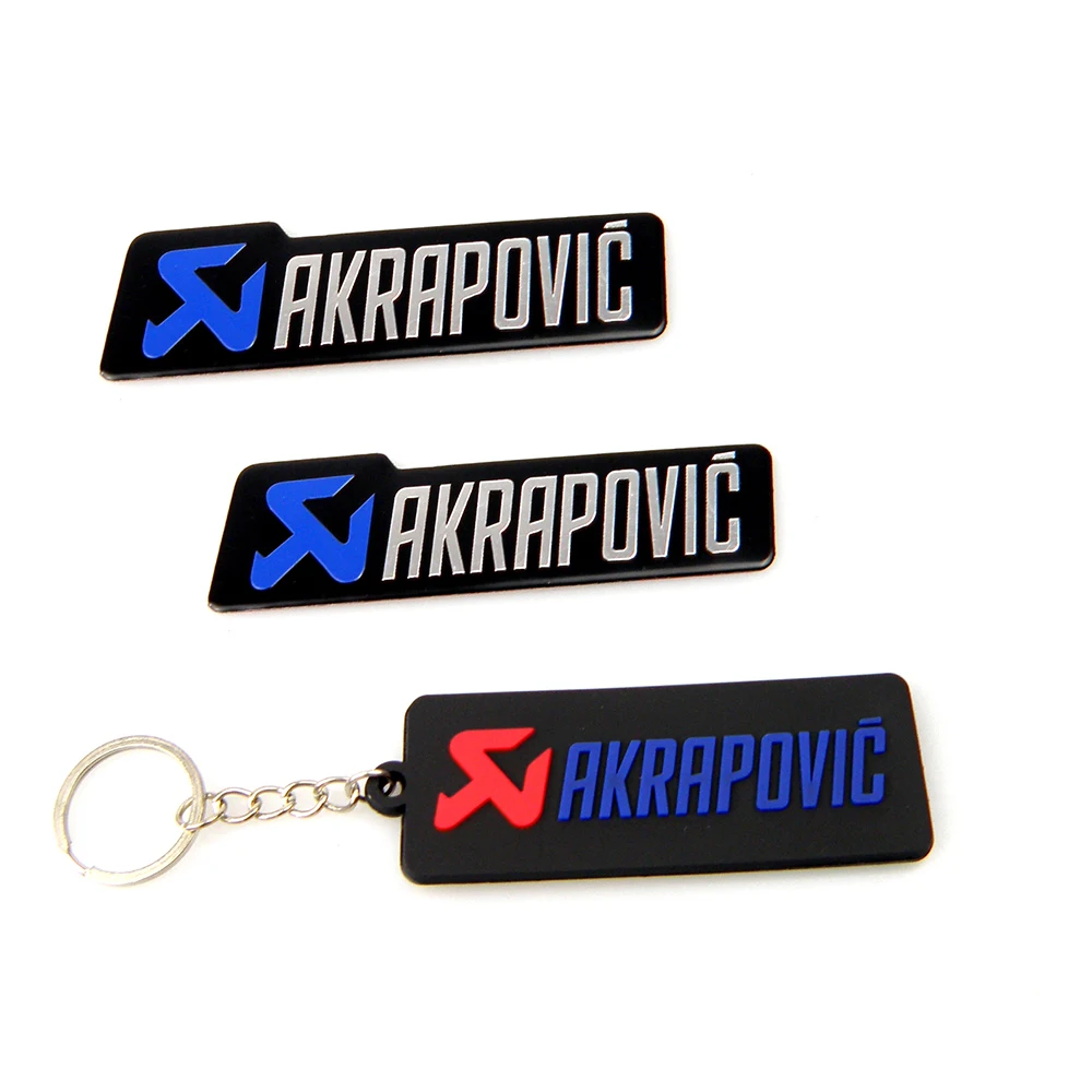 Универсальный алюминиевый Akrapovic стикер s глушитель наклейка глушитель наклейки для мотоцикла и автомобиля Наклейка