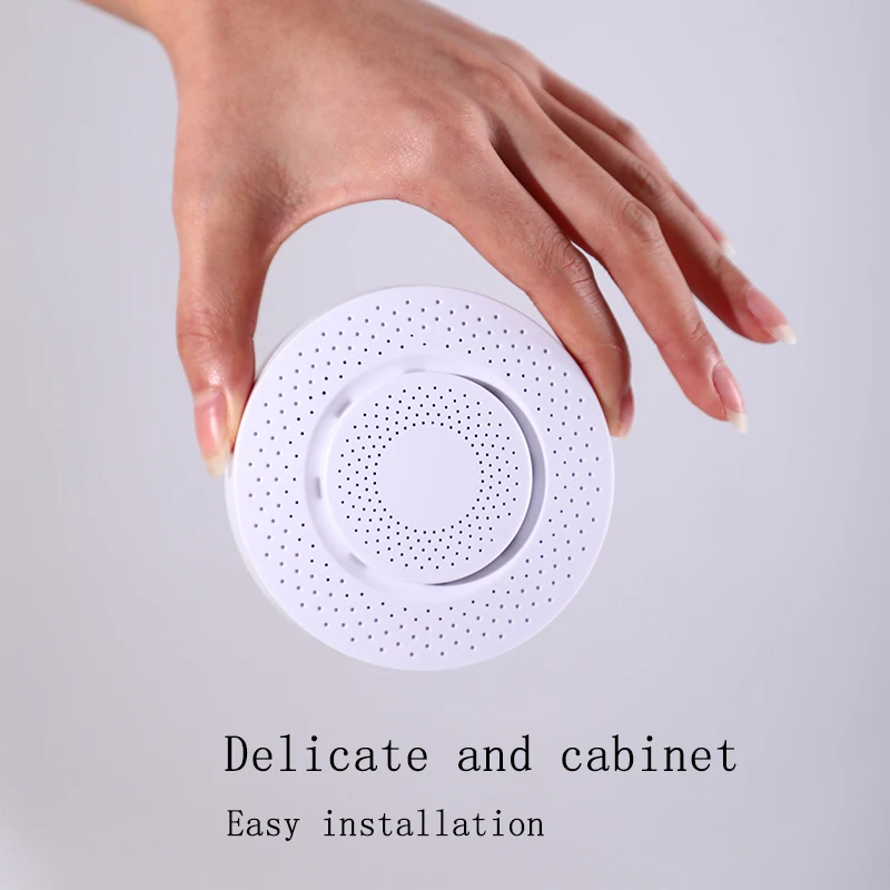 

Tuya Smart Home Accessory Wifi Smart Air Box Formaldehyde Carbon Dioxide Sensor Humidity Temperature Sensor Auto Alarm Detector