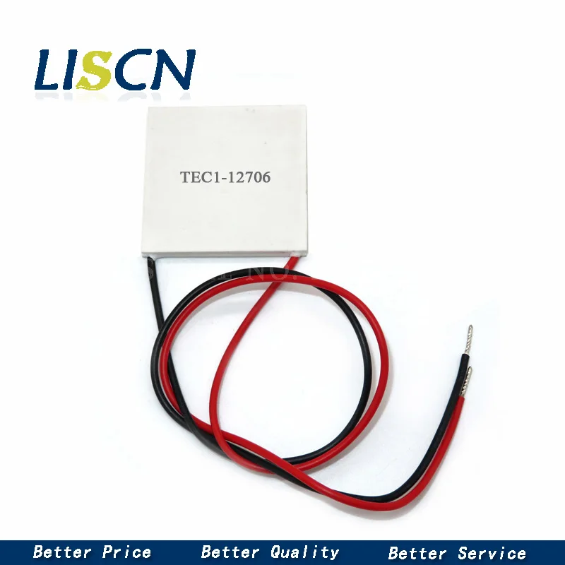 TEC1-12706 12703 12704 12705 12708 12709 12710 12712 12715 Термоэлектрический охладитель Пельтье 40*40 мм 12В