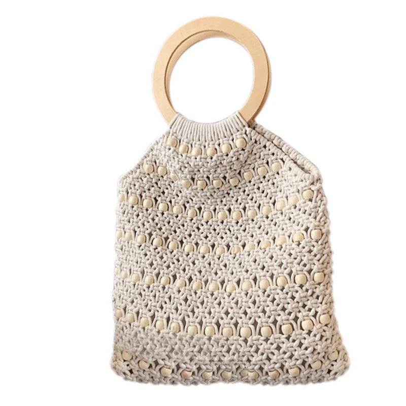 Ручная Сумка Сумочка бусины в стиле ретро сумка для отдыха переносная мешок