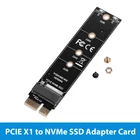 Адаптер PCI-E 3,0 X1 X4 на M.2 NVMe PCI-E PCI Express M Key Slot Adapter M2 PCIE X1 Raiser поддержка 2230 2242 2260 2280 M2 NVMe