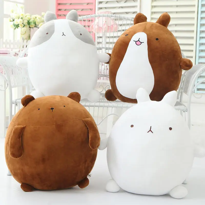 Плюшевая игрушка мягкая кукла мультяшное животное толстый кролик медведь