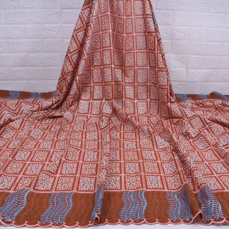 Швейцарская вуаль кружева в Швейцарии Высококачественная африканская кружевная ткань мягкая нигерийская с