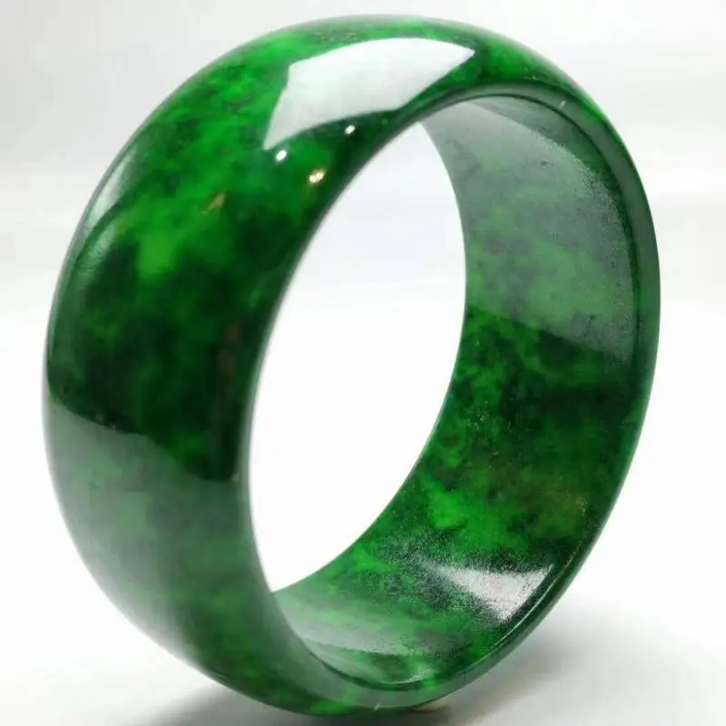 

Натуральный Изумрудный зеленый цвет из Мьянмы, резная вручную искусственная Бирма, сертифицированный Нефритовый камень, изящный ювелирный...