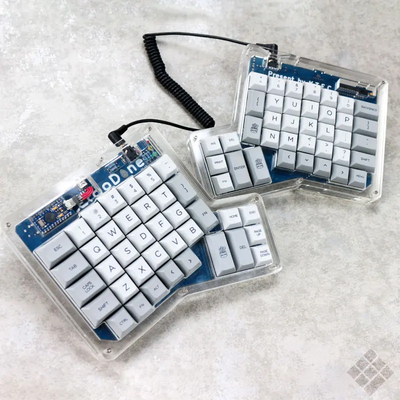 Ergodox keycap DSA height ergo 95 клавиш разделение двух рук клавиатура сублимационный процесс