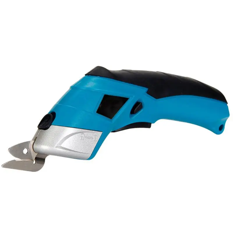 

4V Multifunction Cordless Electric Scissors Low Consumption Flexible Electric Scissor Cloth Leather Cloth Cutting Tool