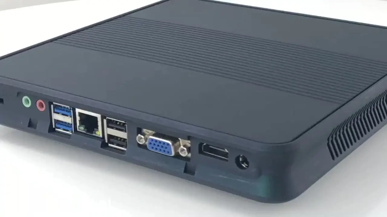

fanless mini pc celeron J1900 with wifi for office