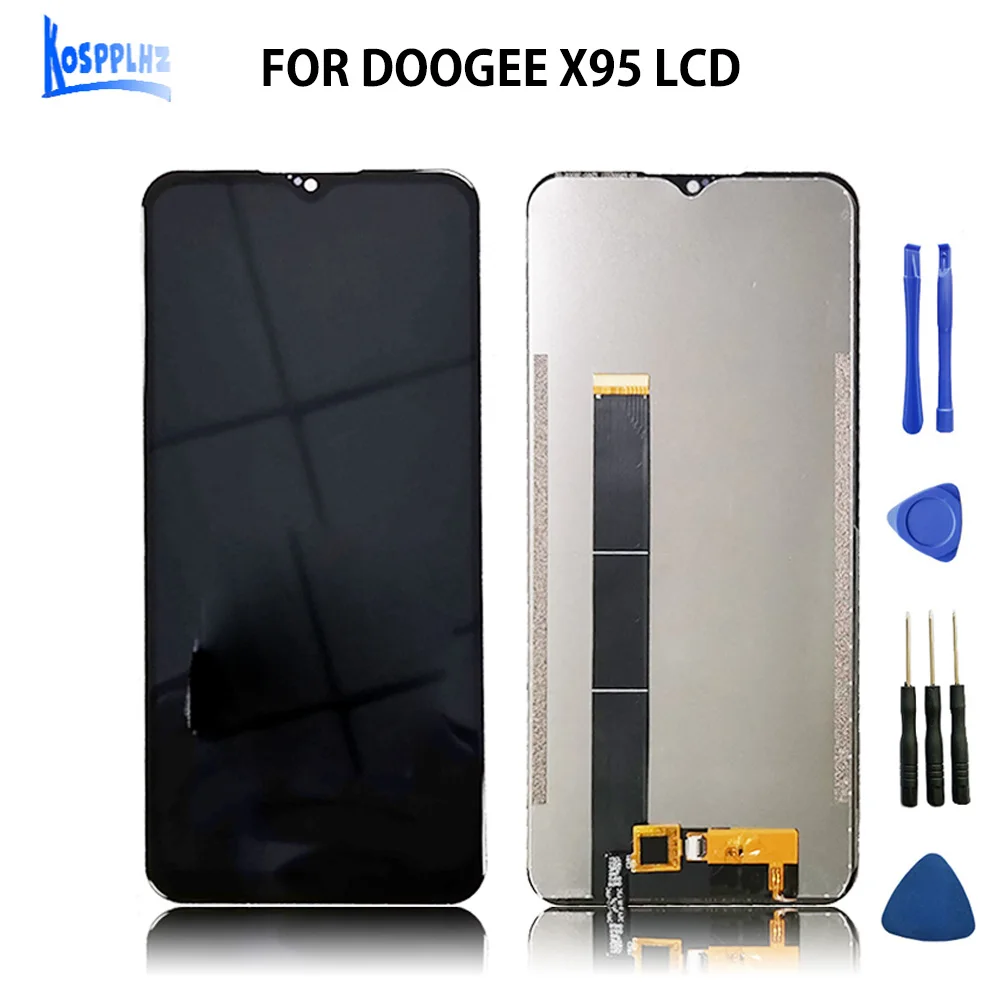 

100% New Original DOOGEE X95 X93 Repair Parts Tested LCD Display+Touch Screen Digitizer Assembly For X95 PRO Phone Replacement