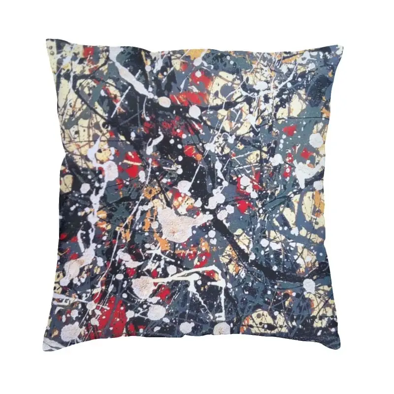 

Наволочка в скандинавском стиле с рисунком Джексона Поллока, украшение для спальни, наволочка в виде американского художника, автомобиля