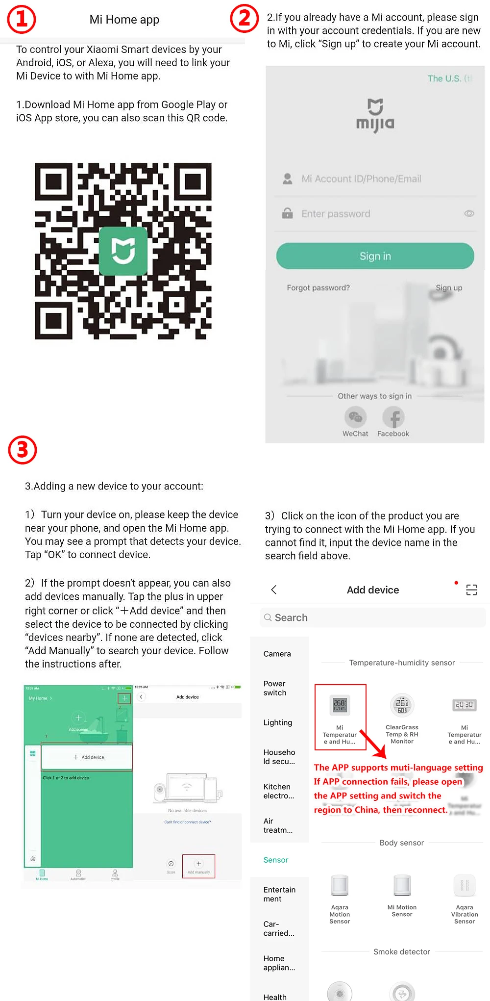 Xiaomi Mijia Smart Thermometer 2 Bluetooth Temperature Humidity Sensor LCD Digital Hygrometer Moisture Meter work with APP | Электроника
