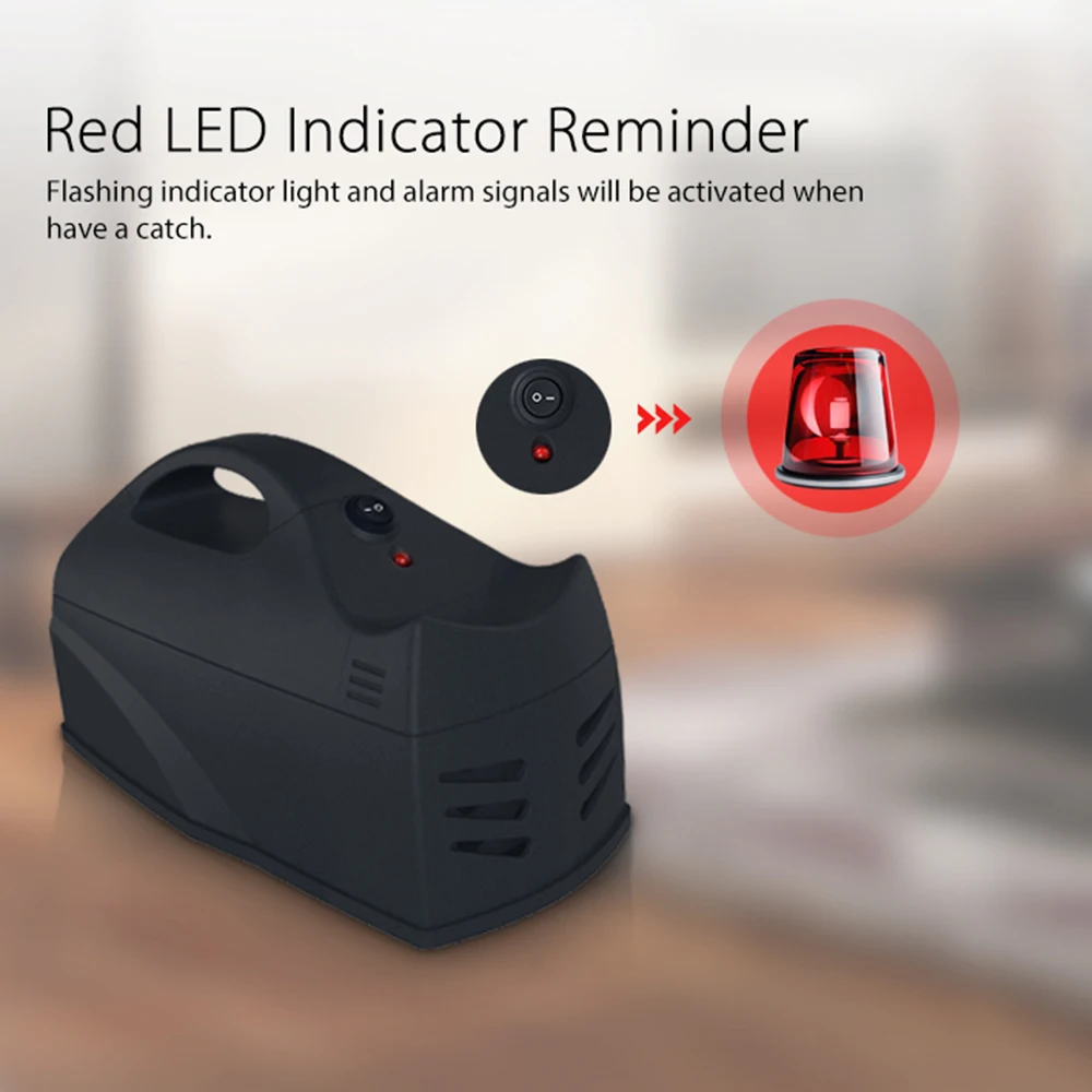 

Smart WiFi Mousetrap Mouse Killer No Poison Use High-voltage Electronic Mouse Cage