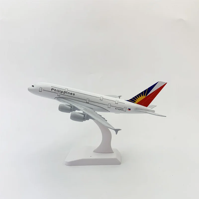 

20cm Philippine 380 Alloy Aircraft Model Aircraft Model Plane Model Diecast Aircraft Toys Airplane Airliner
