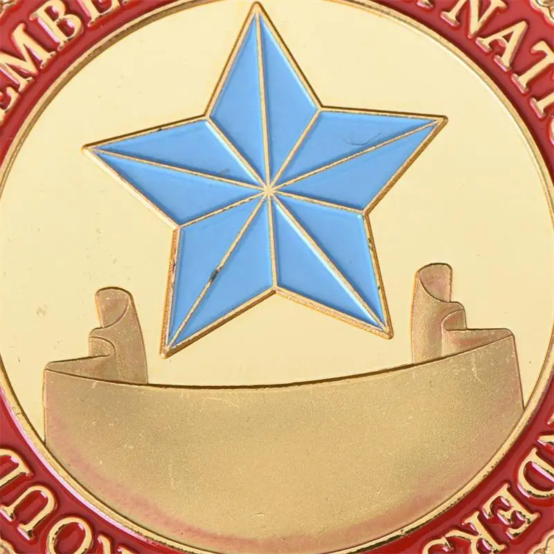 

United States Department of The Air Force Collectible Gold Plated Coin Proud Family Members of Our Nations Defenders Honor Coin