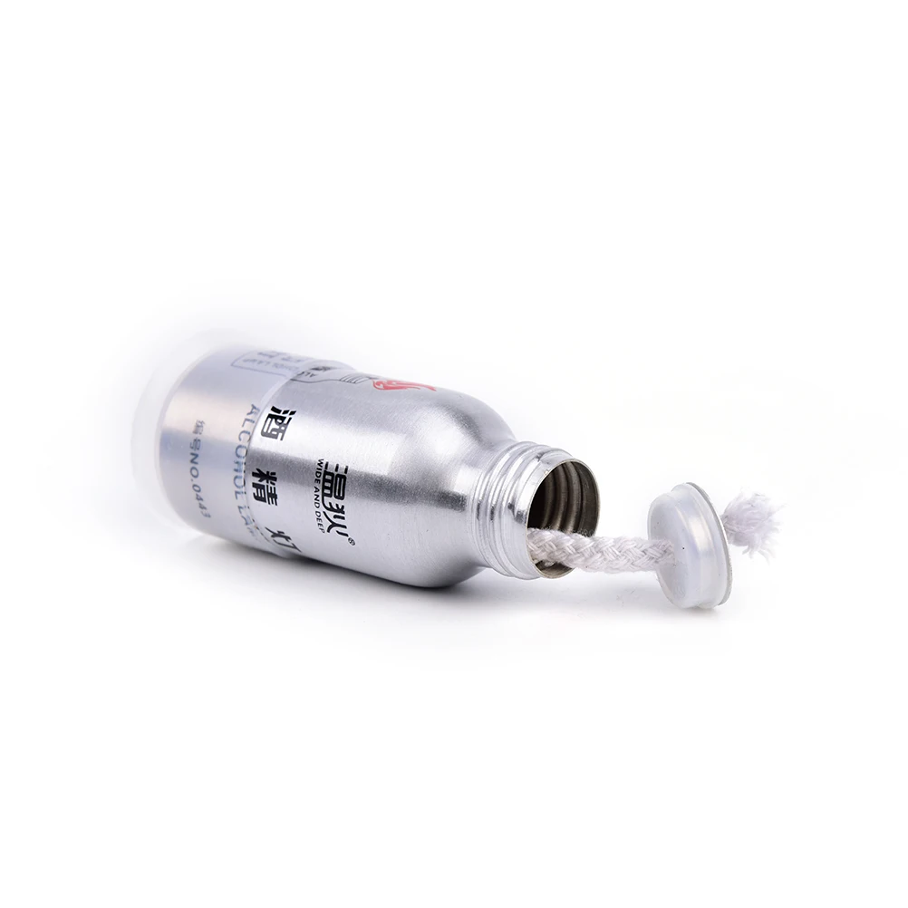 

50ml Portable Alcohol Lamp Stove Lab Equipment Heating Burners Camping Hiking Outdoor Picnic Mini Adapter Tool