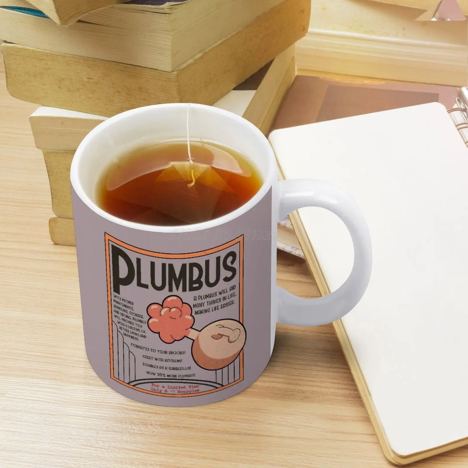 Plumbus Sale White Mug To Friends and Family Creative Gift 11 Oz Coffee Ceramic Cartoon Adult Swim Rbpartnerprog | Дом и сад